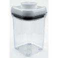 POP Container CUADRADO ESTRECHO 0.9 LT BAJO 